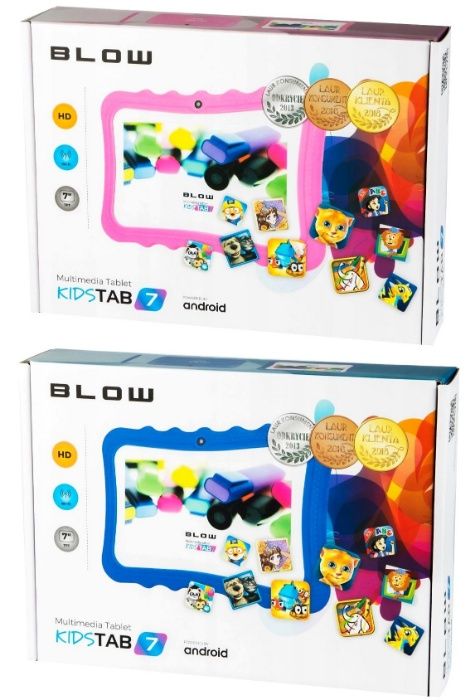 Tablet Edukacyjny Dzieci KidsTAB 7 GRY ETUI na Prezent Dziecka ŚWIĘTA