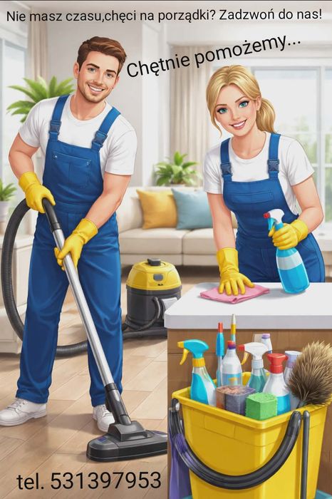 Sprzątanie domów i mieszkań