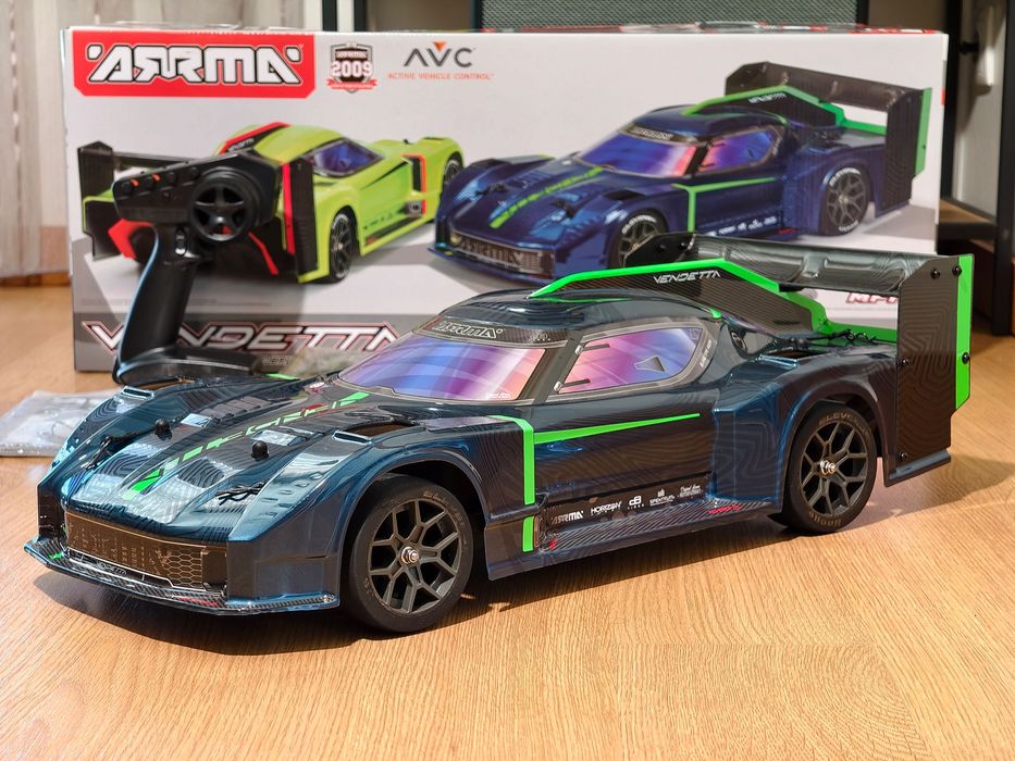 Carro RC 1:8 Arrma Vendetta 4x4 3s +de 100Km/h