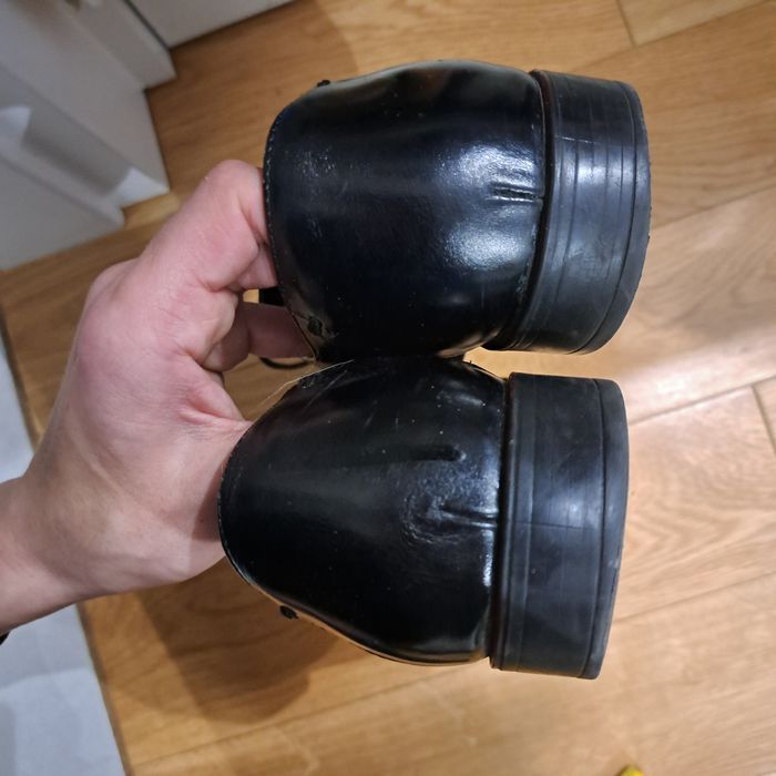 Buty eleganckie, półbuty męskie, 40, czarne,  buty wizytowe