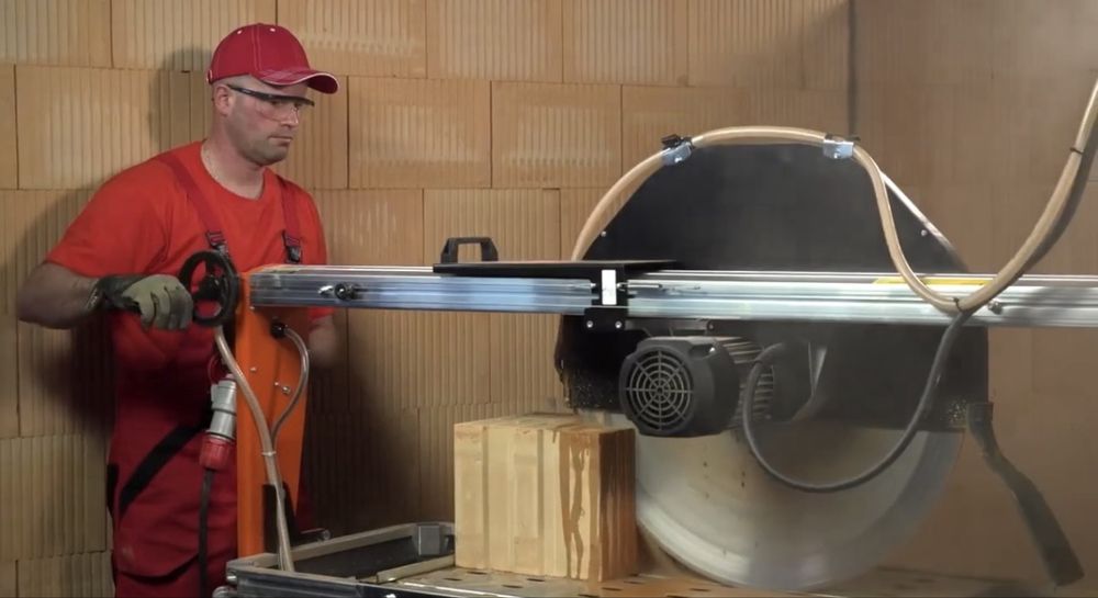 Przecinarka piła mostowa stołowa lissmac Norton jumbo BATTIPAV PRIME