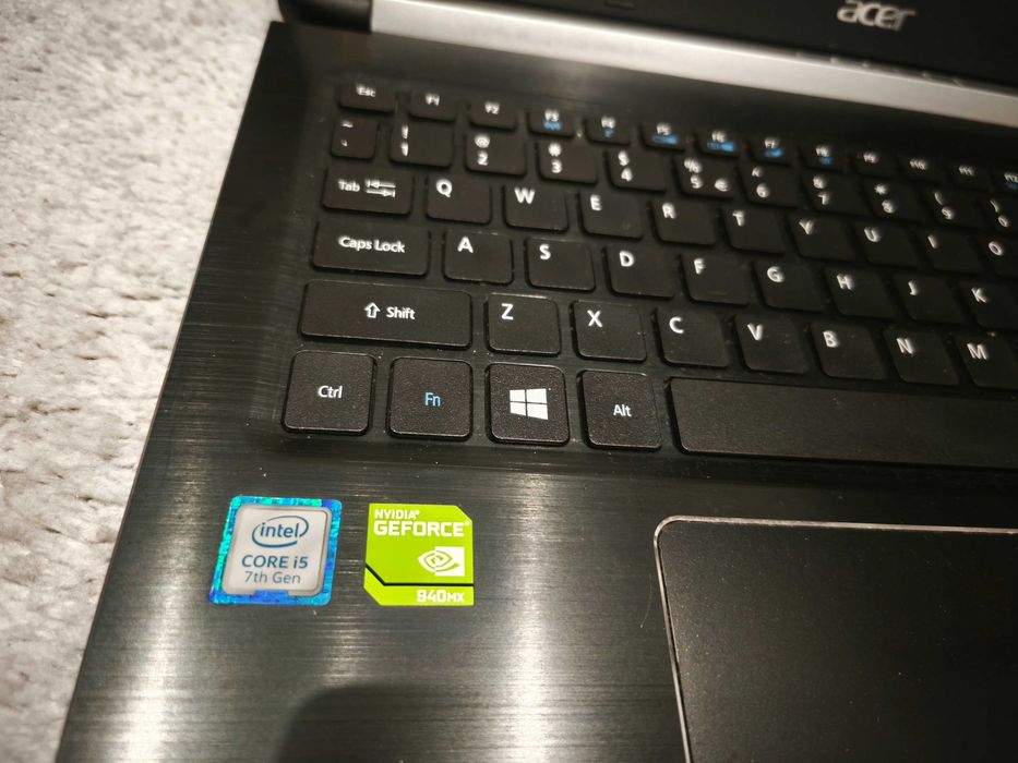 Rewelacyjny laptop acer i5 SSD nvme 256gb 8gb GeForce