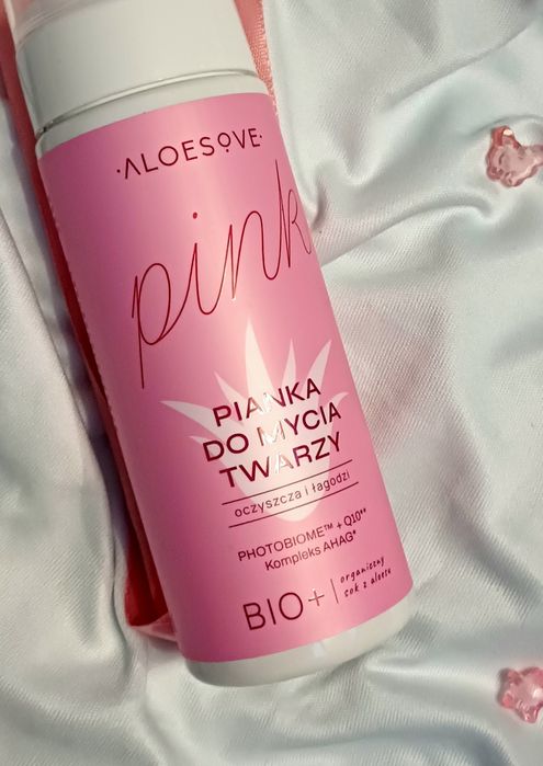 Pianka do mycia twarzy Aloesove