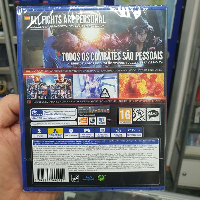 Гра Tekken 7 для Sony PlayStation 4 PS4 (нові дискі) магазин
