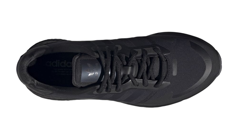 Adidas  ZX 1K Boost Black оригинал новые кроссовки чёрные (NEW)