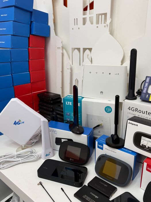 Мобільний WiFi 4G/5G роутер + антени