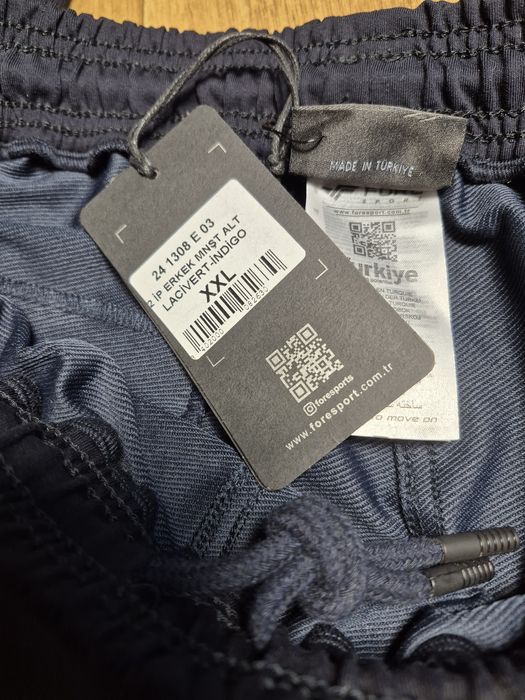 Мужские спортивные штаны Fore Турция  M- 3XL 2 нитки