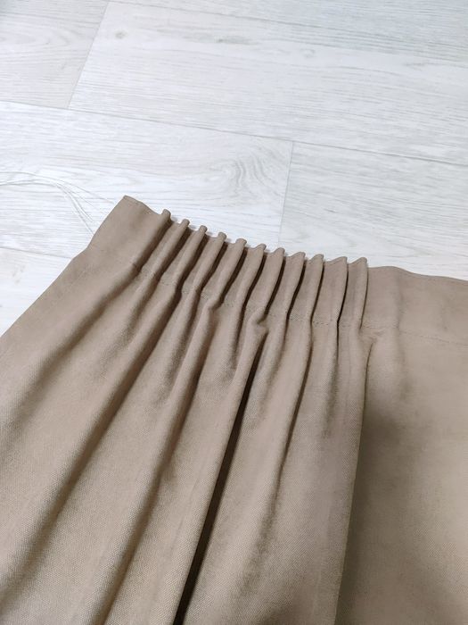 Штора 1,5 м мікровілюр Diamond  капучино