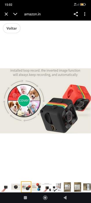 Mini Câmera Sansnail SQ11 Full HD 1080P