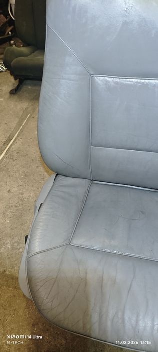Fotele BMW E38 E39 komforty skóra nappa  masaż
