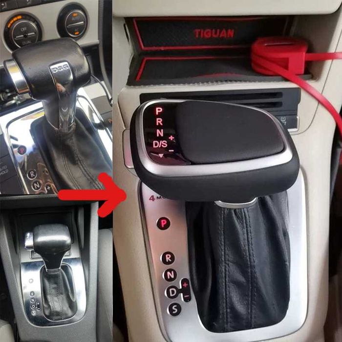 Ручка АКПП з підсвіткою Audi / Volkswagen Passat B6 CC Tiguan / Skoda
