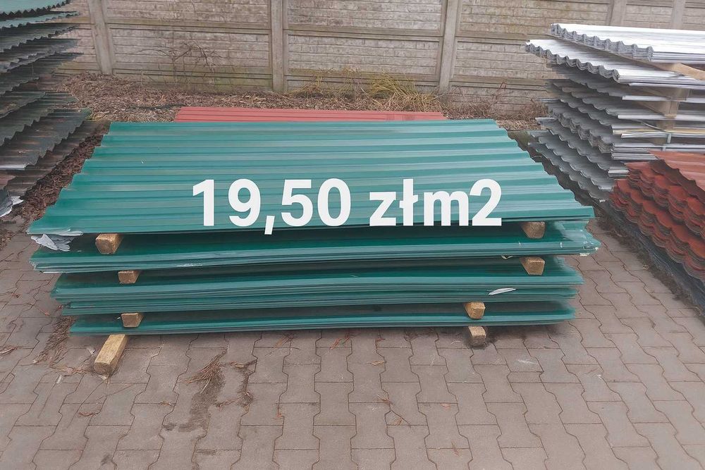 Blacha dachowa trapezowa Tanie-Blachy T-18 II gat– od 12 zł/m² z vat