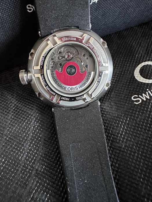 Oris TT1 Day Date (Grey Dial) – FULL SET z polskiego salonu, 1. właściciel