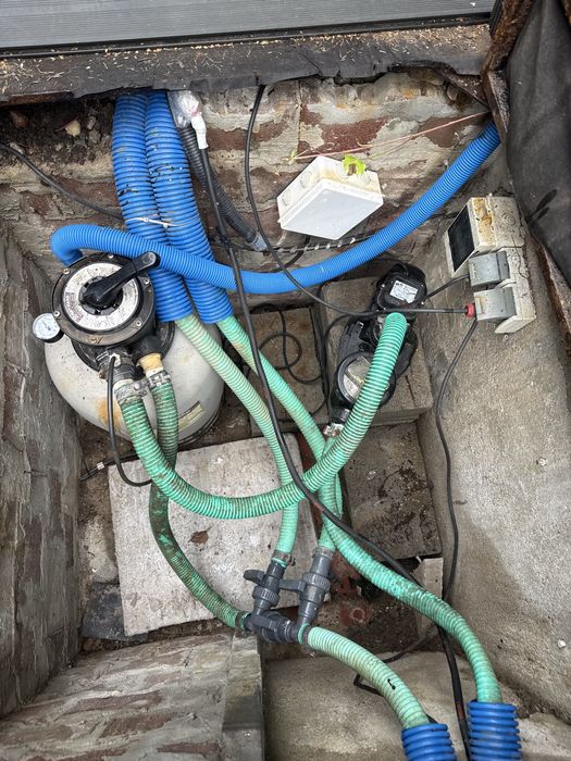 Filtr piaskowy z pompa do basenu