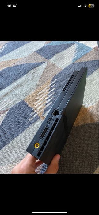 Playstation 2 com jogo