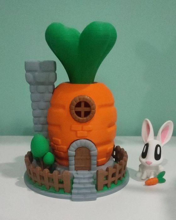 Casa das Fadas em forma de Rosa - NOVA