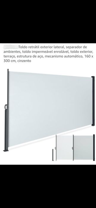 Toldo divisório excelente qualidade