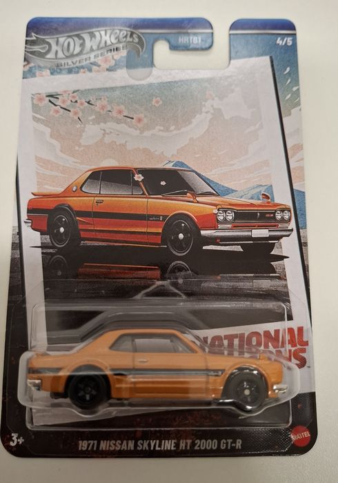 Hot Wheels Collector 1971 Nissan Skyline HT 2000 GT-R | Scala 1:64, Die-cast, Vintage Racing, Pezzo Da Collezione - 2