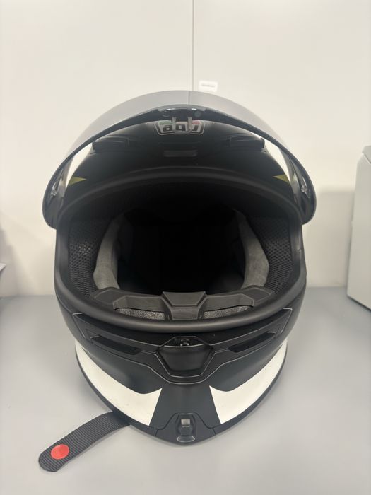 Capacete AGV K6 VR46 (ML) – Como novo + extras