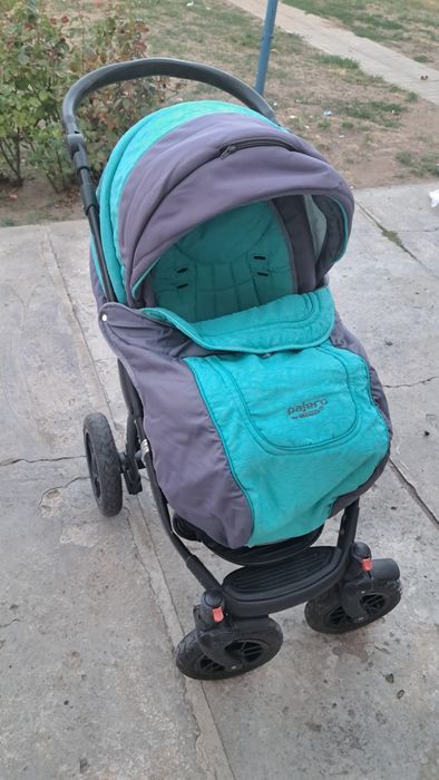 Коляска 2 в 1. Люлька и прогулочная