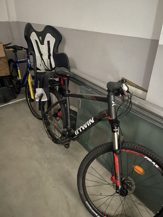 Bicicleta BTWIN Rockrider 540 com cadeira