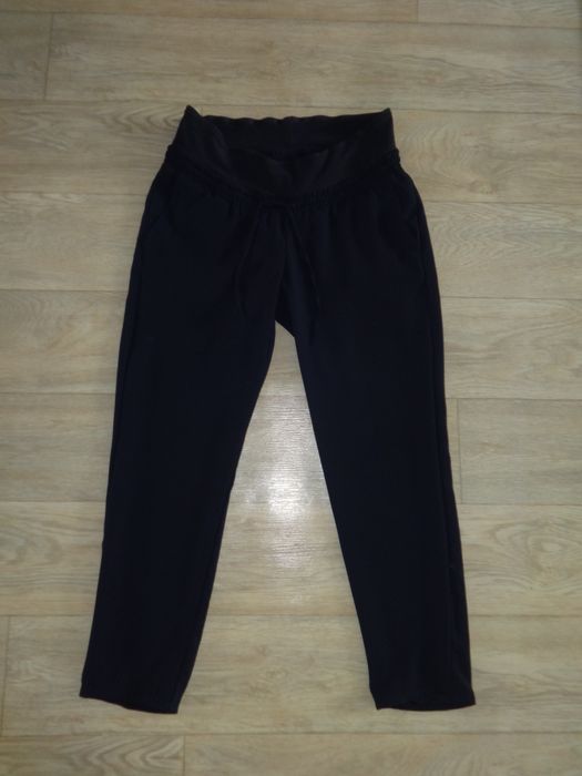 H&M Кэжуал лёгкие синие штаны брюки для беременных M 44 46 27/28