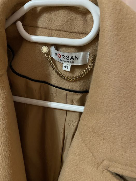 Пальто двубортне Morgan lana wool max mara sandro