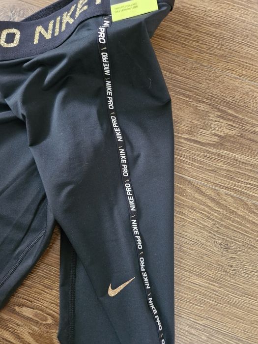 Leginsy sportowe, Nike Pro, nowe, komplet metek, rozmiar S