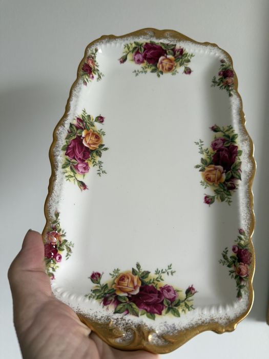 Royal Albert ozdobna patera na ciasto