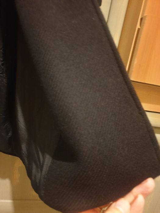 Płaszcz szlafrokowy Zara Manteco 75%welna Oversaiz XS,S,M,