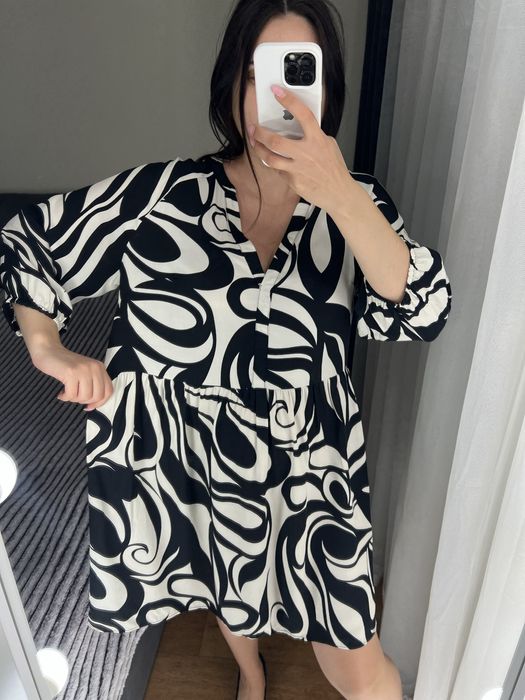 сукня платье плаття вільного крою оверсайз 100% віскоза