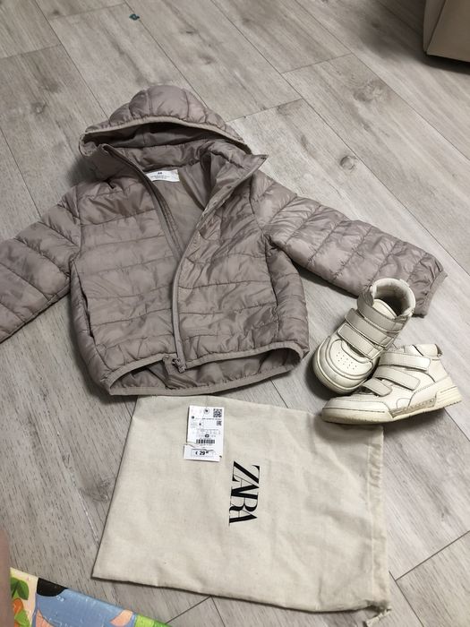Весняна куртка H&M , хайтопи zara