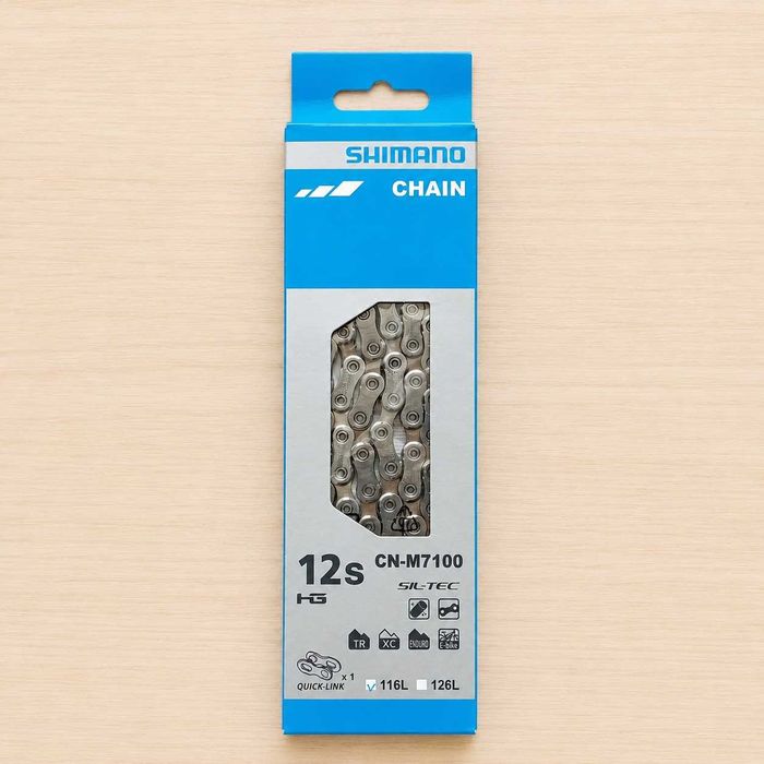 Corrente Shimano SLX CN-M7100 12s Quick-Link 116 Elos