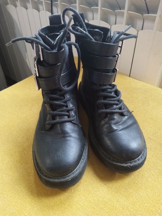 Botki czarne dla dziewczynki 31