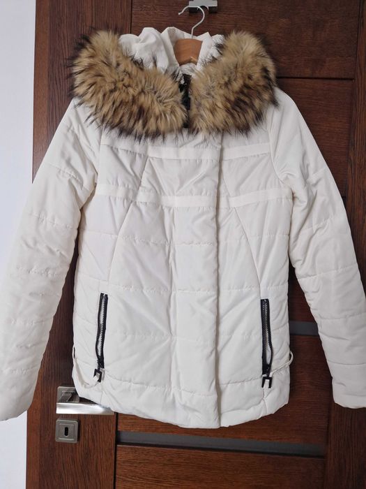 Kurtka zimowa biala S Carry