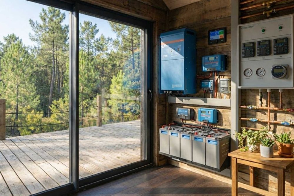 Cabana off-grid em Melides