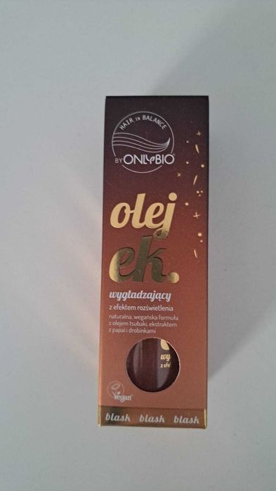 ONLYBIO Olejek Wygładzający z Efektem Rozświetlenia