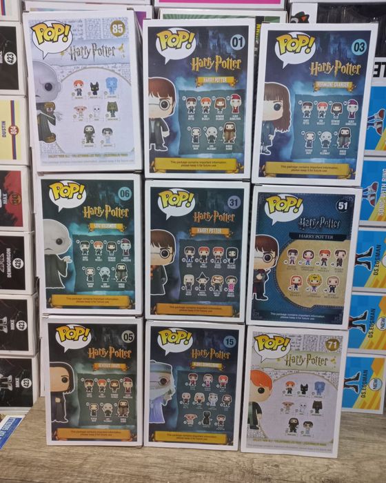 Harry Potter figuras novas em caixa