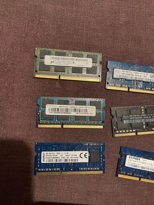 Оперативна Пам'ять SO-DIMM 4GB DDR3/DDR3L PC3/PC3L до Ноутбуків 1333/1600 МГц