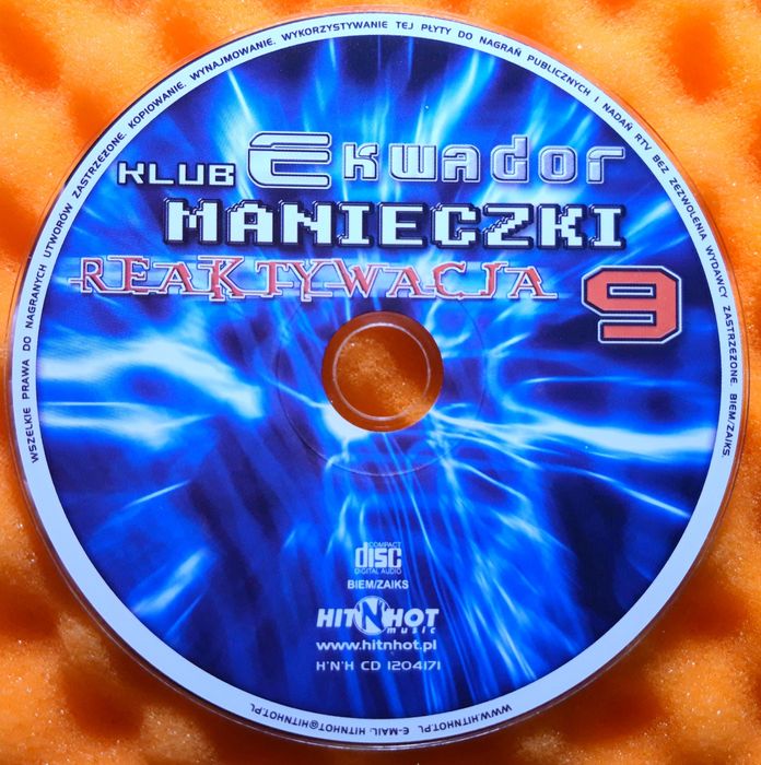 Ekwador Manieczki Vol. 9 Reaktywacja (CD, 2006?) Dąbrowa • OLX.pl
