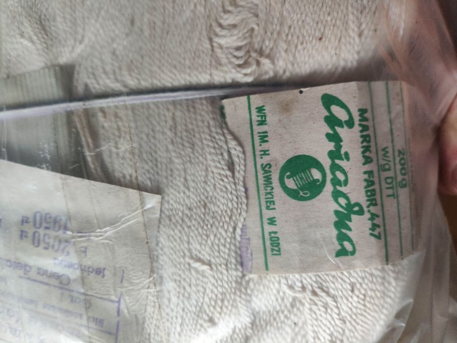 Włóczka bawełniana Ariadna łódź