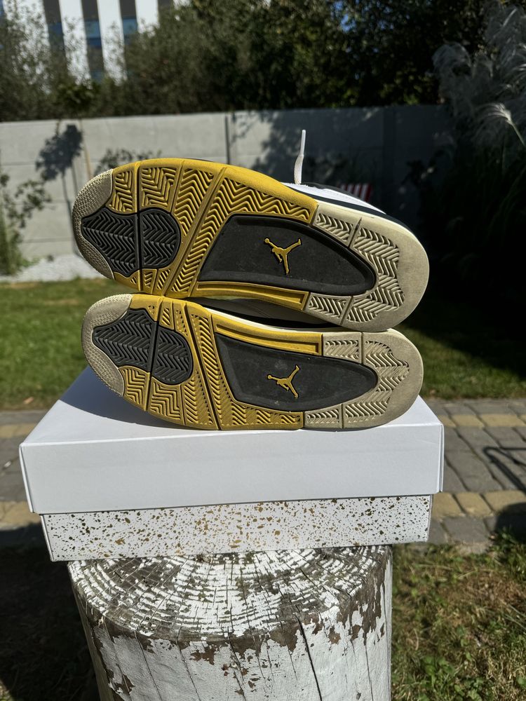 Air Jordan 4 ViViD SALFUR 28㎝ Air Jordan 4 Vivid Sulfur - AQ9129-101 - Pełna rozmiarówka