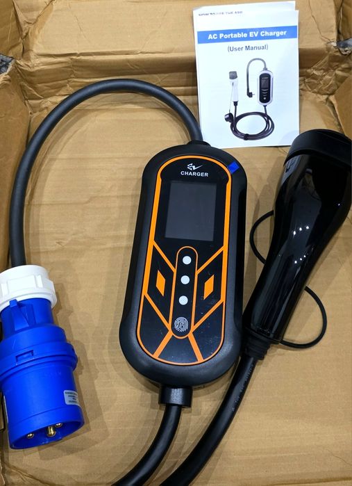 Wallbox portatil com wifi 7kw com ou sem instalação