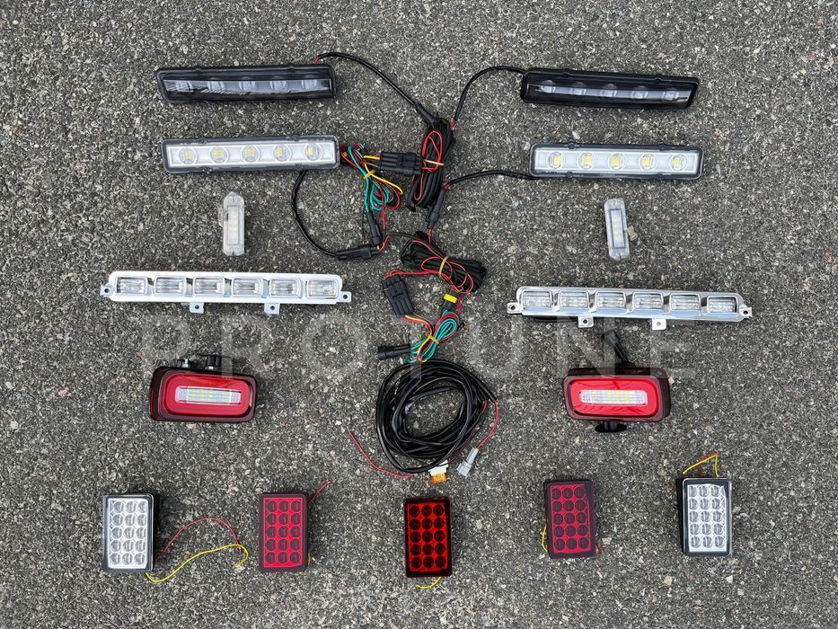 Диоди ДХО ПТФ ОЧКИ Mercedes W463 AMG G63 Брабус