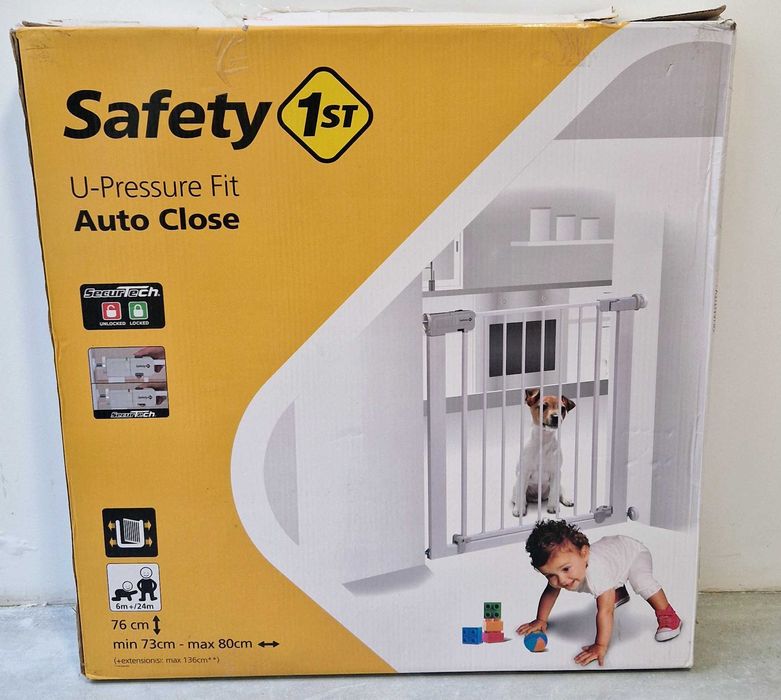 Barreira Segurança Safety 1st + 2 peças de extensão