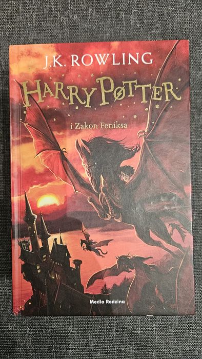 Harry Potter i Zakon Feniksa -twarda oprawa