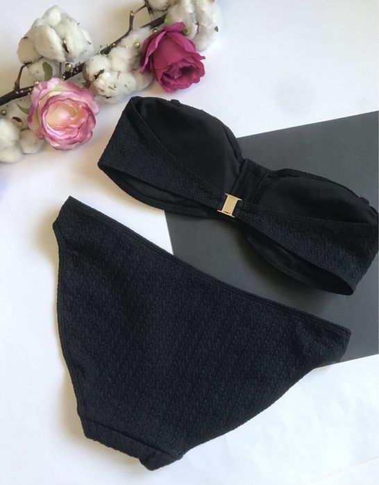 Купальник Жатка. Чорний. Якісний. F&F. S/M розмір