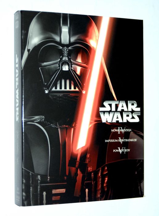 Star Wars Nowa nadzieja Imperium kontratakuje Powrót Jedi (3xDVD) Sci-Fi Przygodowy Gwiezdne Wojny