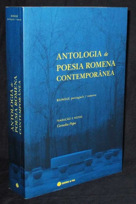 Livro Antologia de Poesia Romena Contemporânea Bilingue