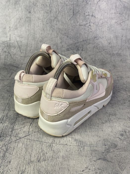 Жіночі кросівки nike air max 90 futura pink beige 38.5